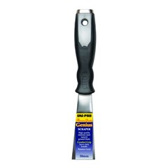 GENIUS COMFORT GRIP STAINLESS STEEL SCRAPER 38MM