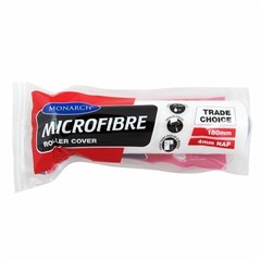 180MM MONARCH ROLLER COVER MICROFIBRE 4MM NAP