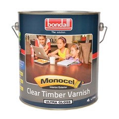MONOCEL CLEAR VARNISH  ULA GLOSS   4L
