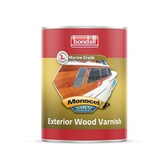 MONOCEL GOLD CLEAR VARNISH  SATIN 4 LITRE