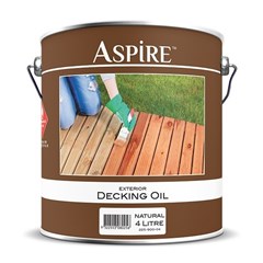 ASPIRE DECKING OILTRANSPARENT4 LITRE