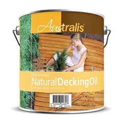 NATURAL DECKING OILTRANSPARENT4 LITRE