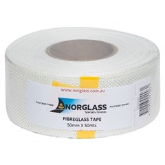 FIBREGLASS TAPE                    50M ROLLS 50MM
