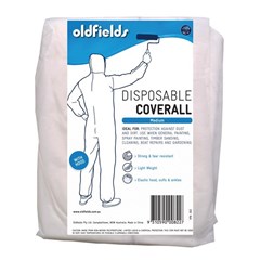 DISPOSABLE COVERALLS  MEDIUM