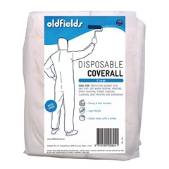 DISPOSABLE COVERALLS  X LARGE