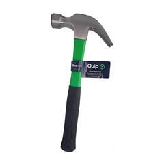 IQUIP CLAW HAMMER FIBREGLASS HANDLE 20OZ